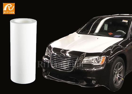 Opaque Automotive Protective Film UV Resistance Body Wrap For Car Hood Panel