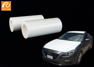 Milky White Color Car Body Protection Film PE Material Removable Heat Resistant