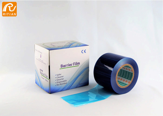 Acrylic Adhesion Disposable Dental Barrier Film make blue, clear, pink color