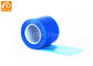 Acrylic Based Glue Adhesion Barrier Film 4&quot;X6&quot; Non Stick Edges Blue Transparent Colors