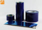 Surface Protection PE Protective Film Blue Color Customized Size With Plastic Core
