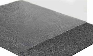 200m PE Protective Film Transparent Protection Type For Carpet Fiber Wooden Floor