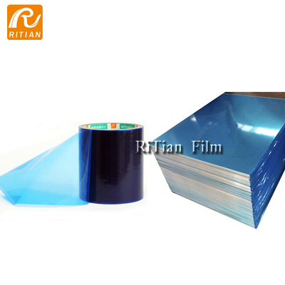 Hot Selling PE Stainless Steel Protetcive Film Self Adhesive Anti Scratch Metal Surface Protection Wrapping Film