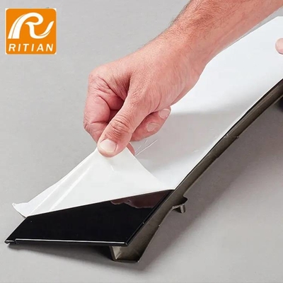 Milk White Self Adhesive Film For Surface Protection Aluminum Profile
