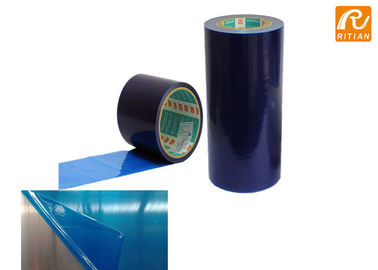 No Residual Plastic Sheet Protective Film Various Size / Thickness For Metal Plate Surface