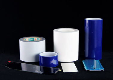 Medium Adhesive Aluminium Protective Film , Glass Protection Film Color Customized