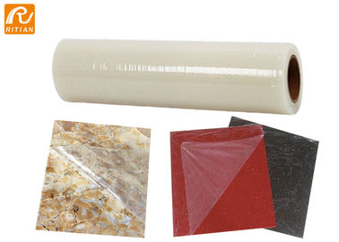 Granite / Ceramic / Marble Self Adhesive Film No Residue Left PE Material