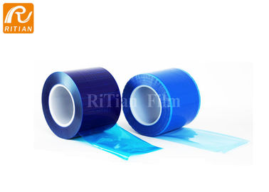 Acrylic Based Glue Adhesion Barrier Film 4"X6" Non Stick Edges Blue Transparent Colors