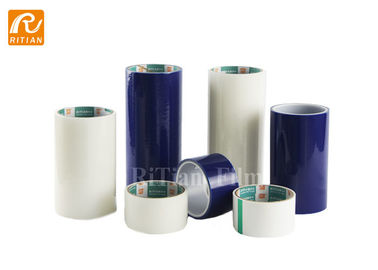1.24mx200m Clear Plastic Protective Film , PE Protection Tape No Glue Leave