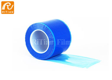 Tattoo Dental Barrier Film Sheets Blue Colors With Sticky / Non Sticky Edge