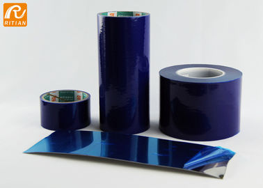 Varnished / Unvarnished Sheet Metal Protective Film Solvent Based Acrylic Adhesive
