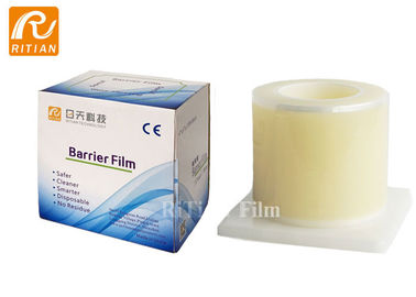 No Residue Medical Barrier Film Tape 4"X6"X1200 Sheets 30-50 Mic Thickness