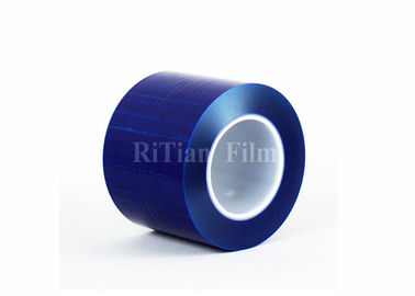 Blue Transparent Polyethylene Protective Film Low Viscosity For Digital Camera / Glass