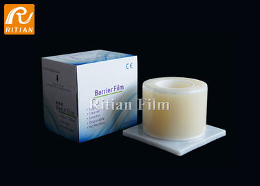 Dental Cover Tape Plastic Barrier Film , Protective Barrier Film 4&quot;X6&quot;X1200 Sheets