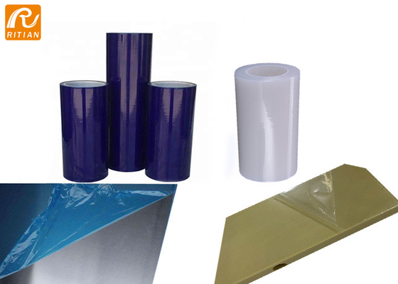 Good price Anti Scratch Aluminum Protective Film Blue Paint Protection Wrap Roll For Metal Mette online