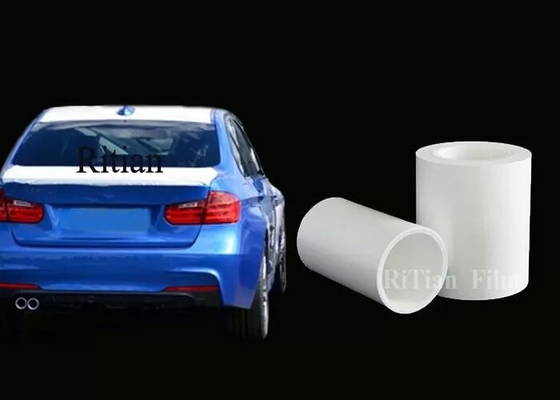 Good price 10 Mic White Plastic Protective Overspray Sheeting for Automotive Paint Transparent Masking Film online