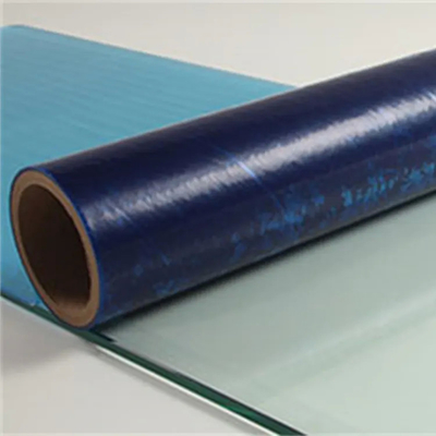 Good price Chinese Manufacturing Factory Outlets Free Sample Best Price Blue Transparent PE Plastic Film For Glass Window Or Door online