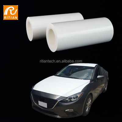 Good price Glossy White Automotive Protective Film with Customized Logo and 1.0 m x 100 m Size for Car Paint Protection online
