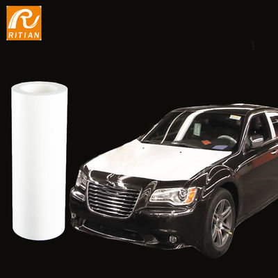 Good price White Automotive Protective Film 1200 mm Width 100 m Length ISO9001:2008 Certified for Car Paint Protection online