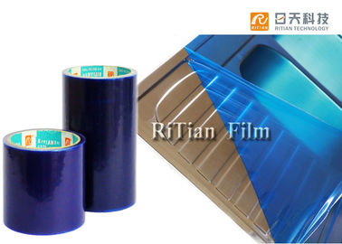 Good price Blue Stainless Steel Protective Film Acrylic Adhesive Low To High Sticky online