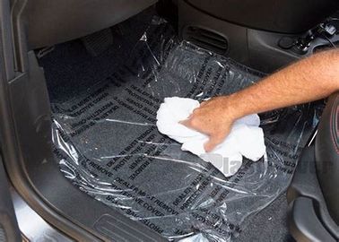 Good price Automotive Carpet Protection Film , High Tack Removal Clear Protective Film online