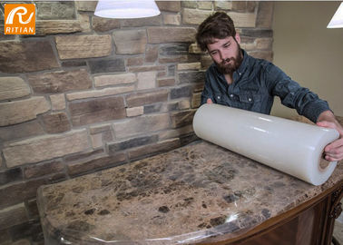 Good price Anti Debris Construction Marble Protective Film Adhesive Marble Countertop Protection Film online