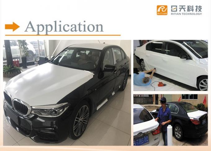 Automotive Cover Wrap Vehicle Protection Film Polyolefin Solvent Based Adhesive 1