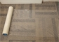 Polythene Carpet Protective Film Printed Moisture Proof Anti Scratch For Floor