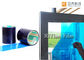 No Residue Window Glass Protection Film / Blue Color Polyethylene Protective Film