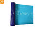 Transparent Blue Protective Film , Metal Sheet PE Protective Film 50 um Thickness