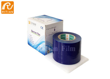 Disposable Protective Barrier Film PE Blue Tape Acrylic Adhesion 4&quot;X 6&quot; X 1200pcs