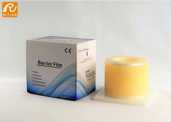 Medical Equipments OEM Dental Barrier Film PE Material 1200 Sheets