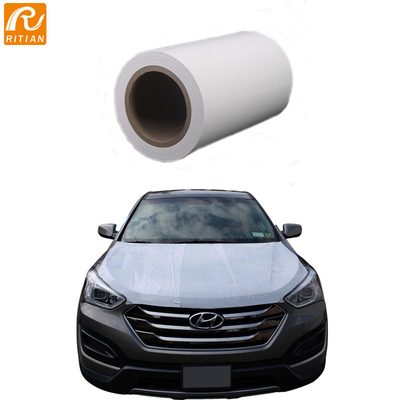 Good price Ritian OEM Anti UV White Glossy Opaque PE Car Paint Surface Protection Film online