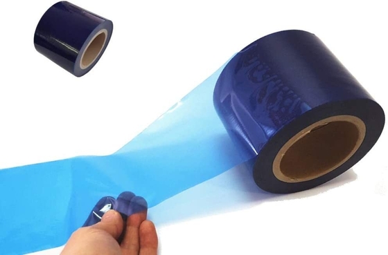 Good price Blow Molding Window Blue Protective Film Vinyl Privacy Wrap Film Roll Window Shatterproof Film online