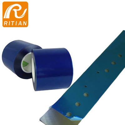 Good price PE Self Adhesive Stainless Steel Protective Film Metal Surface Wrapping Film 50 Mic RoHS Cetificated Tape online