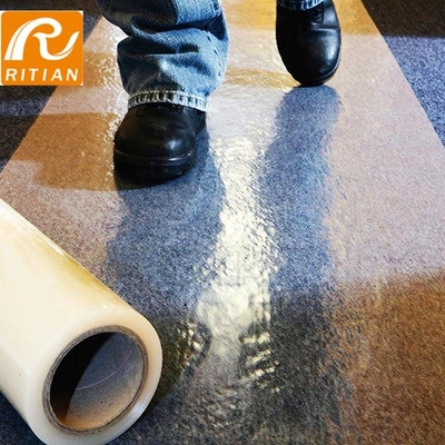 Good price Wholesale Temporary Surface Protective Self Adhesive Carpet PE Protection Film online