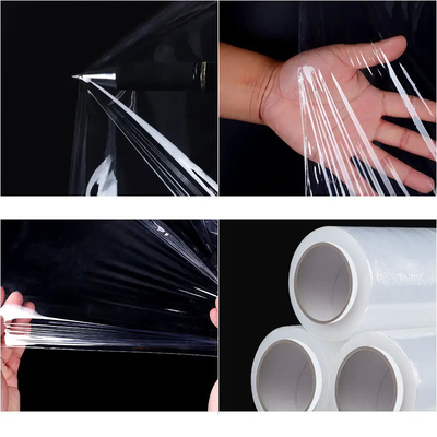 Good price Roll Wrapping PE Stretch Film Decoration Packaging Film Transparent Mic Packing PE Customized Multi Functional Flexible online
