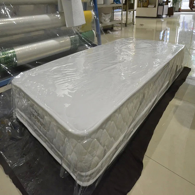 Transparent Large Size Pe Protective Roll Film Wrap Plastic Customized Printed Film Mattress Packaging Film