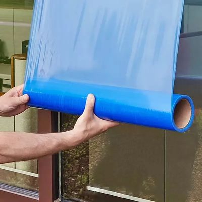 Good price High Strength PE Protective Film with Rubber-based Adhesive for Residue-free Removal and High Tensile Strength online