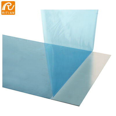 Good price Polyethylene PE Surface Protection Film Roll with Residue-free Removal, Water Resistance, and 50-500M Length Range online