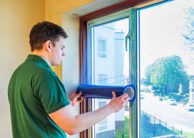 Good price Self Adhesive PE Protective Film , Window Glass Protection Film For Outdoor / Indoor online
