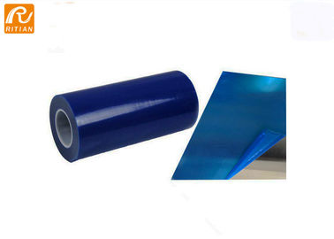 Good price Blue Color Sheet Metal Protective Film 50 Micron Thickness With Polyethylene Material online