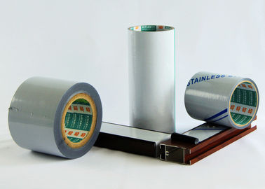 Good price Medium Adhesive Aluminium Protective Film Black / White Color With Print Logo online