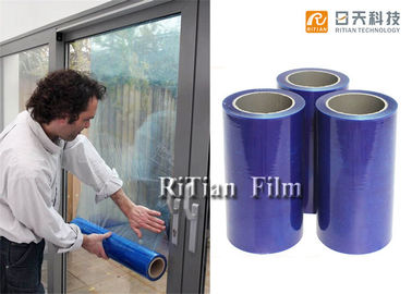 Good price High UV Resistant Clear Glass Protective Film 1.24 Meter Width For Building Glass online