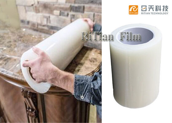 Good price Industrial Grade PE Protective Film with Rubber Based Adhesive Six Months UV Resistance and Residue-free Removal for Surface Protection online