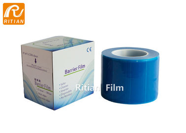 Good price PE Dental Barrier Film Disposable Customized Box Blue Transaprent RoHs Approval online