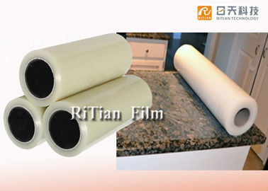 Good price Marble Surface PE Protective Film Transaprent Color 30-100 Mic Bearing High Heat online